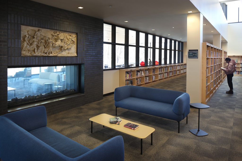 Dobsom Ranch Library frieze 1 | Ransom District Library