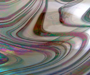Fused glass up close